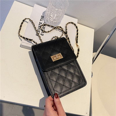 Casual γυναικεία έκο δερμάτινη τσάντα με μεταλλικό κούμπωμα και λαβή