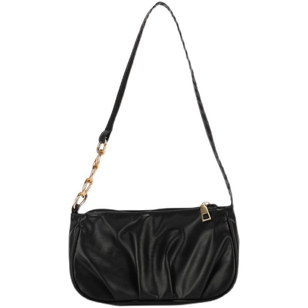 Γυναικεία έκο δερμάτινη τσάντα με μεταλλική αλυσίδα