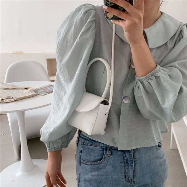 Geanta de dama din piele cu maner scurt sau lung