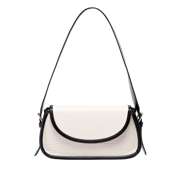 Γυναικεία τσάντα ώμου νέο μοντέλο από οικολογικό δέρμα - δύο χρώματα