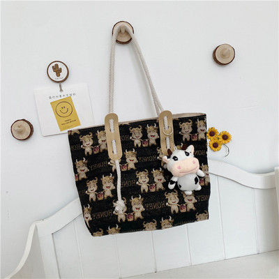 Γυναικεία τσάντα τύπου με απλικέ