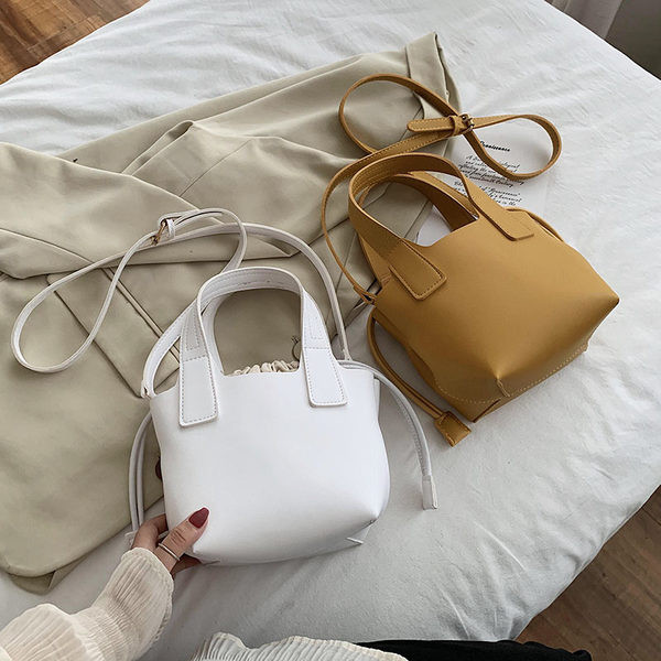 Sieviešu ikdienas soma ar garu rokturi četrās krāsās