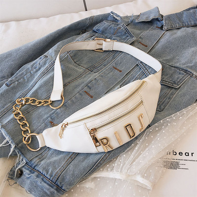 Νέο μοντέλο  γυναικεία δερμάτινη τσάντα με φερμουάρ και μεταλλικά στοιχεία