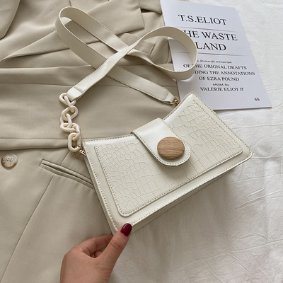 Geanta de dama moderna din piele ecologica cu maner lung