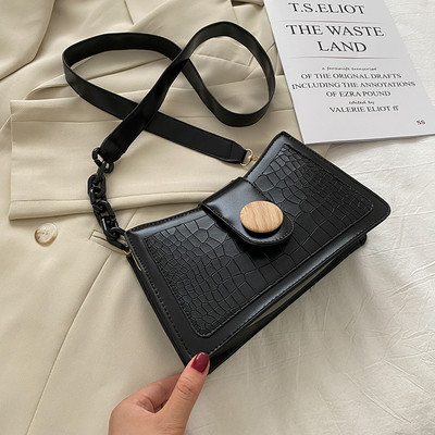 Geanta de dama moderna din piele ecologica cu maner lung