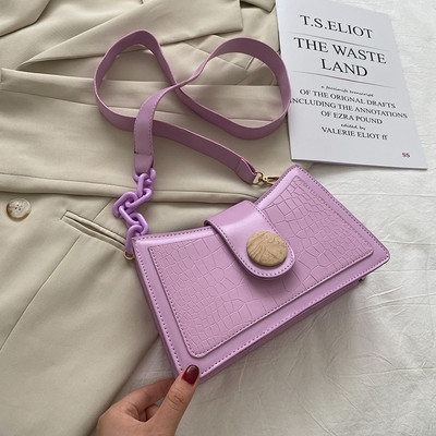 Geanta de dama moderna din piele ecologica cu maner lung