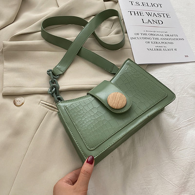 Geanta de dama moderna din piele ecologica cu maner lung