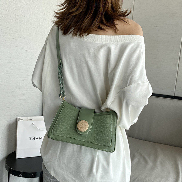 Geanta de dama moderna din piele ecologica cu maner lung