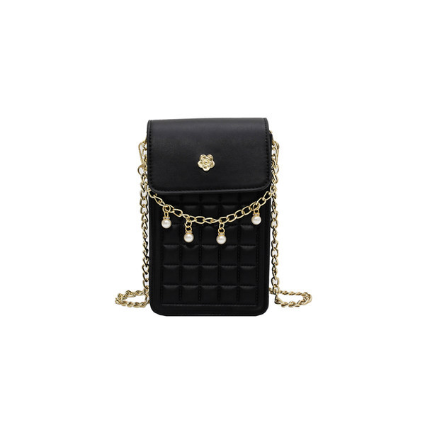 Geanta din piele model nou cu elemente metalice