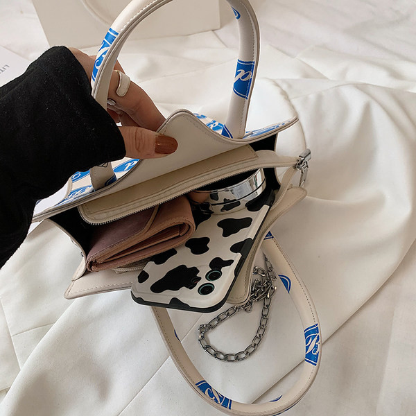 Γυναικεία έκο δερμάτινη τσάντα σε σχήμα αστεριού