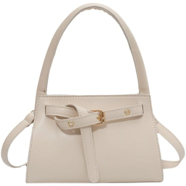 Γυναικεία έκο δερμάτινη τσάντα με κορδέλα και τρουξ