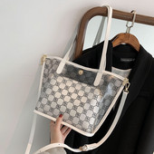 Geanta de dama din silicon cu maner lung si scurt