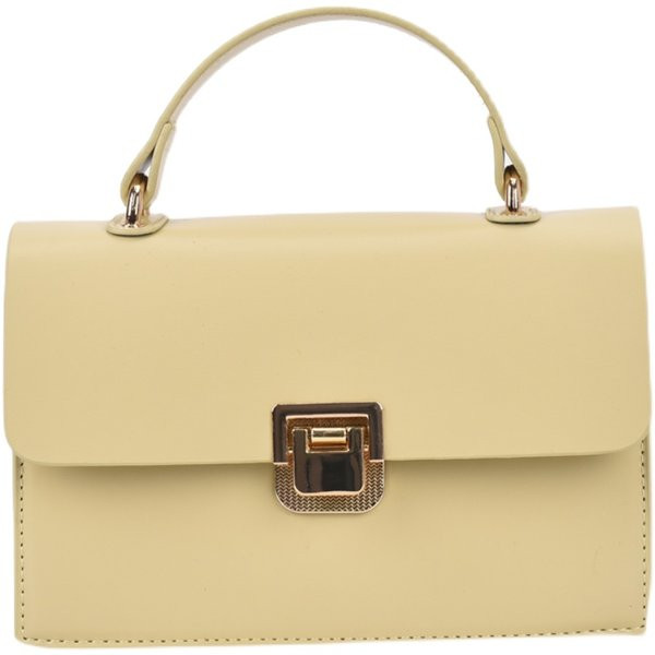 Γυναικεία μοντέρνα οικολογική δερμάτινη τσάντα με δύο λαβές