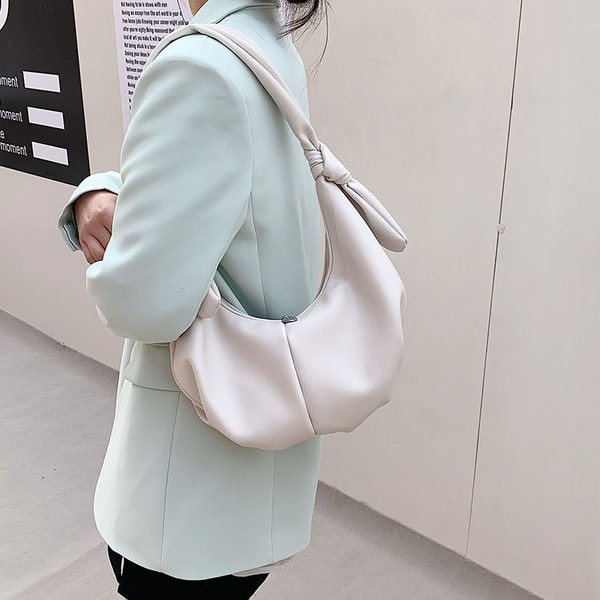 Γυναικεία έκο δερμάτινη τσάντα με φερμουάρ σε διάφορα χρώματα