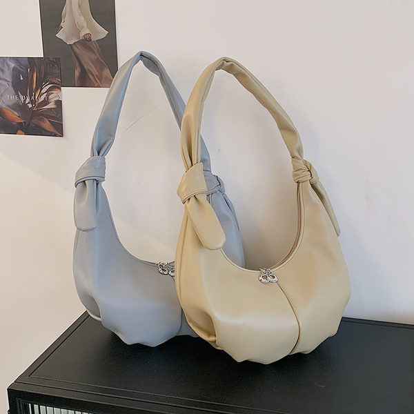 Γυναικεία έκο δερμάτινη τσάντα με φερμουάρ σε διάφορα χρώματα