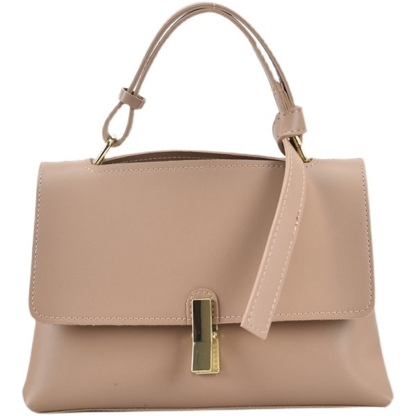 Γυναικεία έκο δερμάτινη τσάντα με δύο διαμερίσματα και λαβές