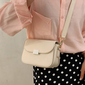 Γυναικεία τσάντα απλό μοντέλο με μακριά λαβή - κατασκευασμένη από οικολογικό δέρμα