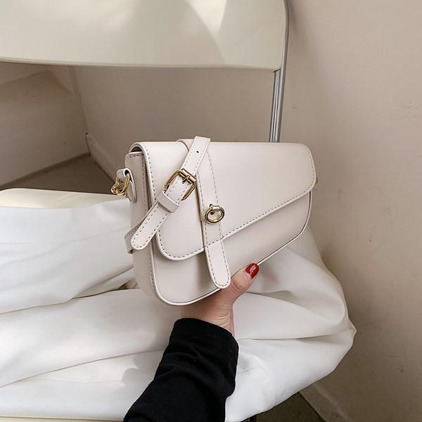 Geanta de dama cu inchidere metalica si catarama