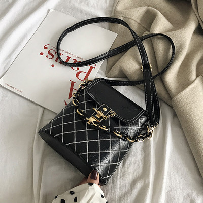 Ορθογώνια έκο δερμάτινη τσάντα με δύο λαβές