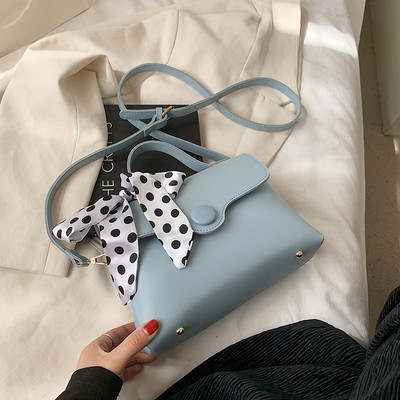 Γυναικεία τσάντα με μακριά και κοντή λαβή σε τέσσερα χρώματα