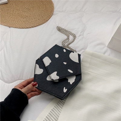 Jauna modeļa sieviešu soma ar garu rokturi un dzīvnieku apdruku