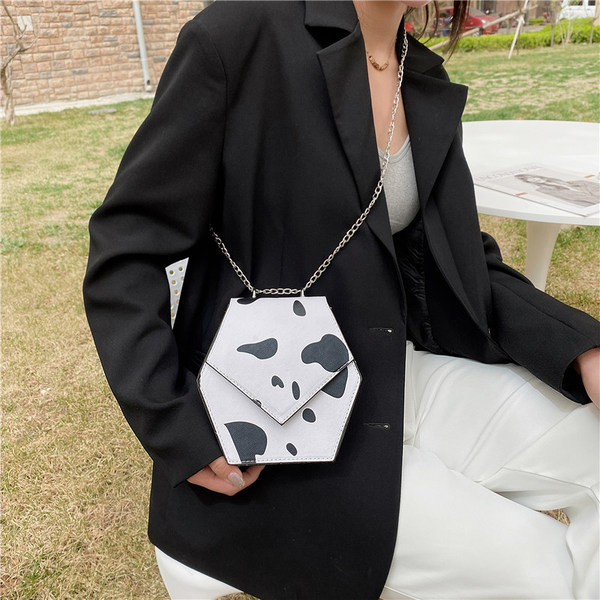 Jauna modeļa sieviešu soma ar garu rokturi un dzīvnieku apdruku