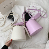 Aktuālā sieviešu soma ar garu rokturi - no eko ādas