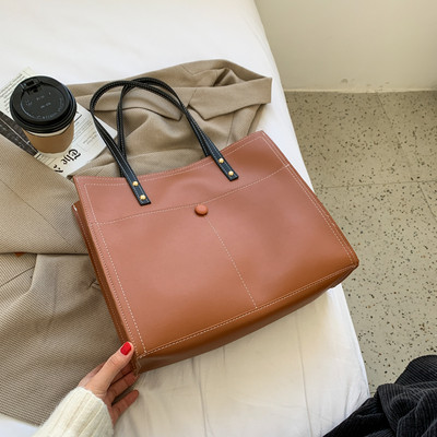 Γυναικεία έκο δερμάτινη τσάντα ώμου