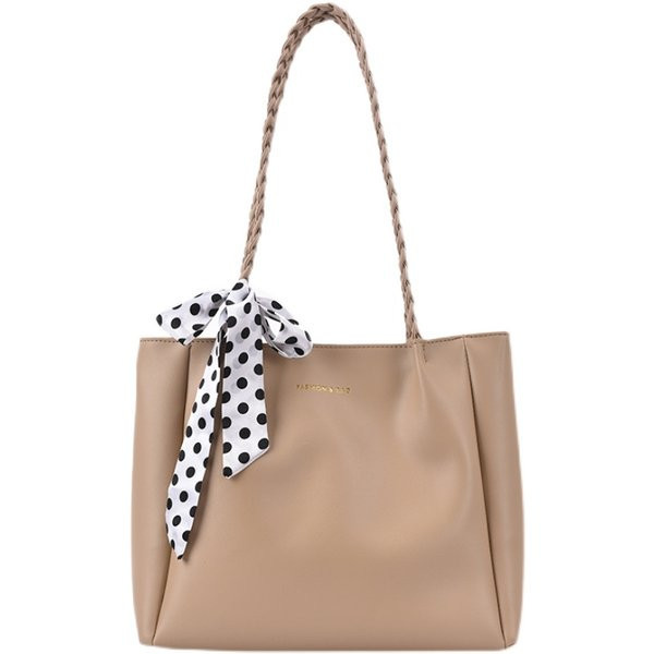 Geanta de dama din piele model nou cu panglica in trei culori