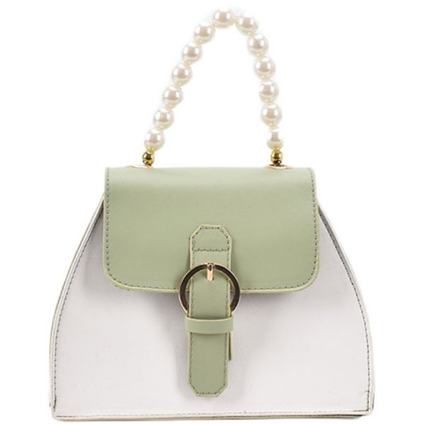 Geanta de dama eleganta cu catarama si perle
