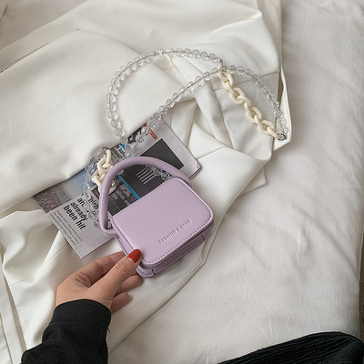 Γυναικεία μικρή τσάντα με μεγάλες και κοντές λαβές σε διάφορα χρώματα