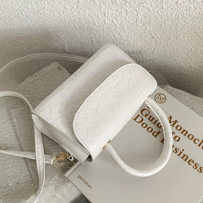 Νέα μοντέλο γυναικεία έκο δερμάτινη τσάντα με μακριά και κοντή λαβή