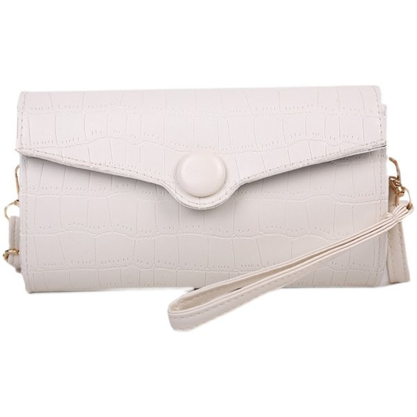 Geanta eleganta din piele ecologica cu inchidere metalica