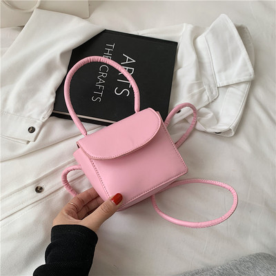 Jauna modeļa sieviešu tīrā soma ar īsu un garu rokturi