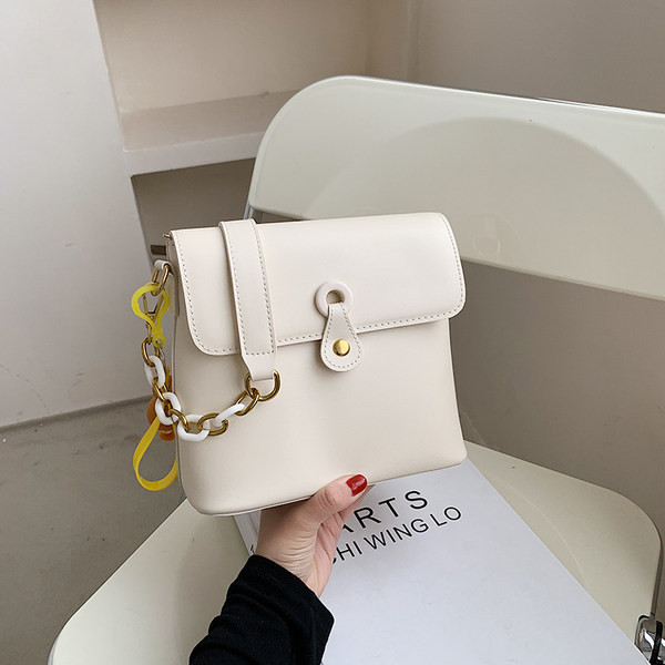 Geanta de umar de dama cu inchizator metalic