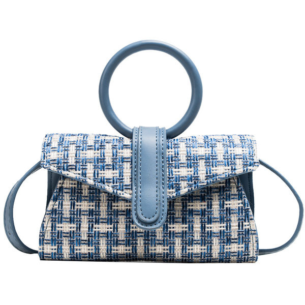 Maza sieviešu somiņa ar apaļu rokturi – piemērota gan gadījumiem, gan ikdienai