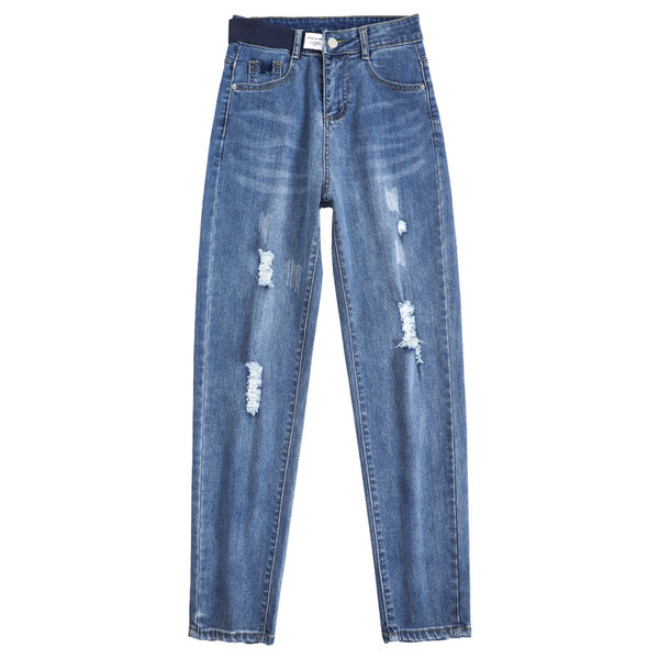 Γυναικεία τζιν με υψηλή μέση - διάφορα μοντέλα