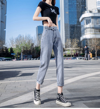 Μοντέρνα γυναικεία τζιν με σκισμένα μοτίβα - τρία μοντέλα