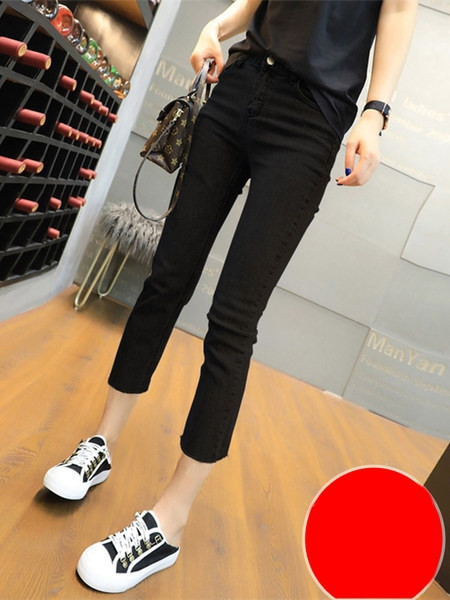 Sieviešu džinsu jauns modelis ar augstu vidukli vairākās krāsās