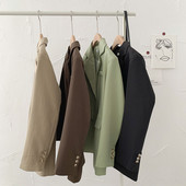 Geaca de dama eleganta model scurt uni cu nasturi