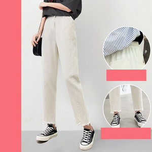 Casual γυναικεία τζιν με υψηλή μέση - πολλά χρώματα