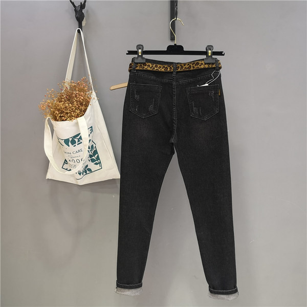 Model nou de blugi de dama cu talie inalta si model animal