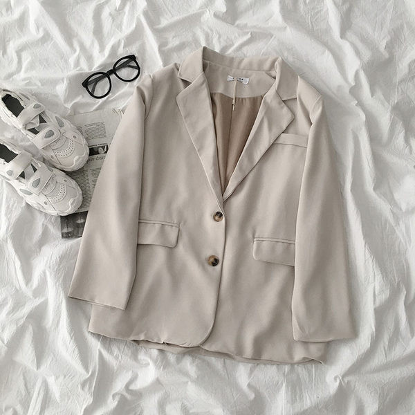 Jachetă scurtă de damă modernă cu nasturi și decolteu spitz