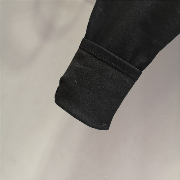 Ikdienas sieviešu džinsi ar augstu vidukli - melnā krāsā