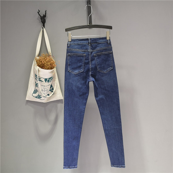 Model nou de blugi de dama montati de culoare albastra