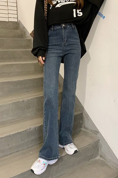 Model nou de blugi de dama cu talie inalta - tip Charleston