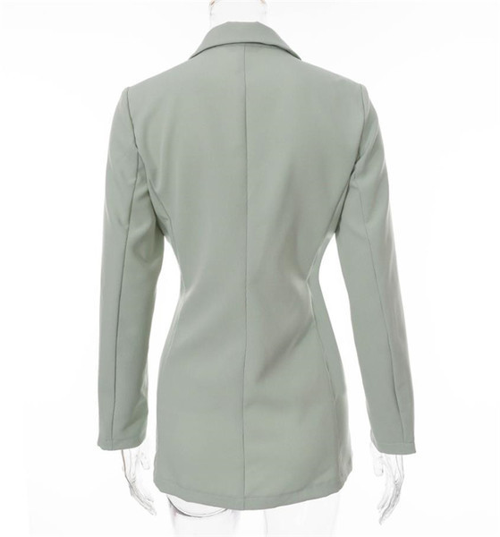 Γυναικείο κομψό σακάκι φαρδύ μοντέλο με κουμπιά