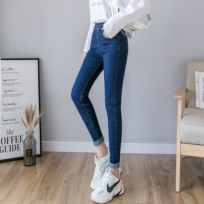 Τζην γυναικείο τζιν Λεπτό μοντέλο με ελαστική μέση