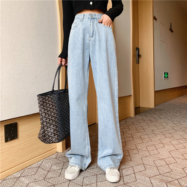 Γυναικεία casual τζιν με ψηλή μέση - διάφορα μοντέλα