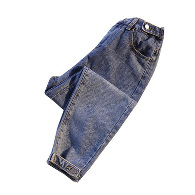 Blugi actuali cu talie inalta si nasturi